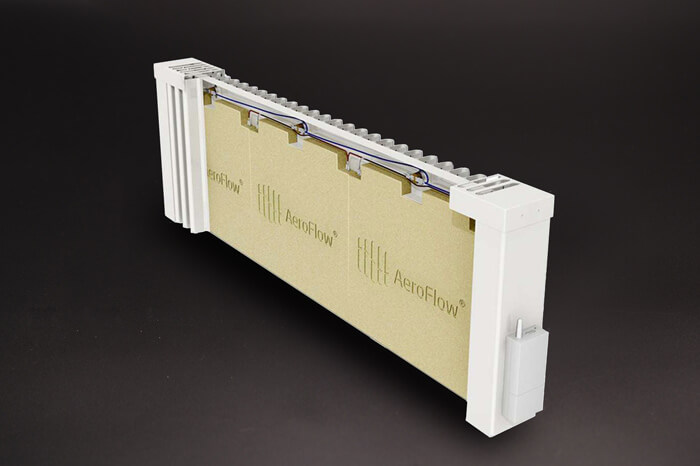 AeroFlow® electric heater Slim X3D radio