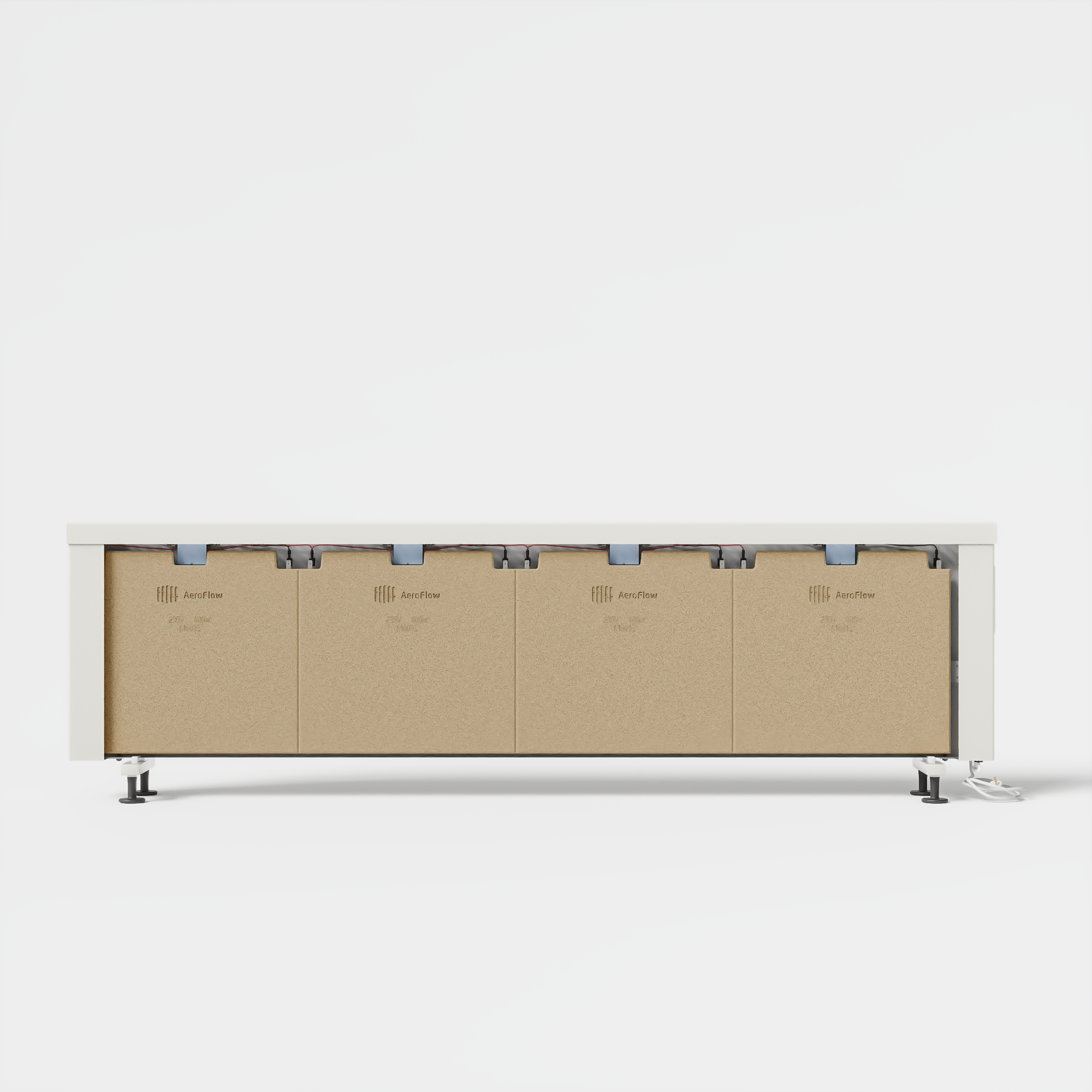 2er Paketset AeroFlow® Elektroheizung SLIM Smart 1600 Watt