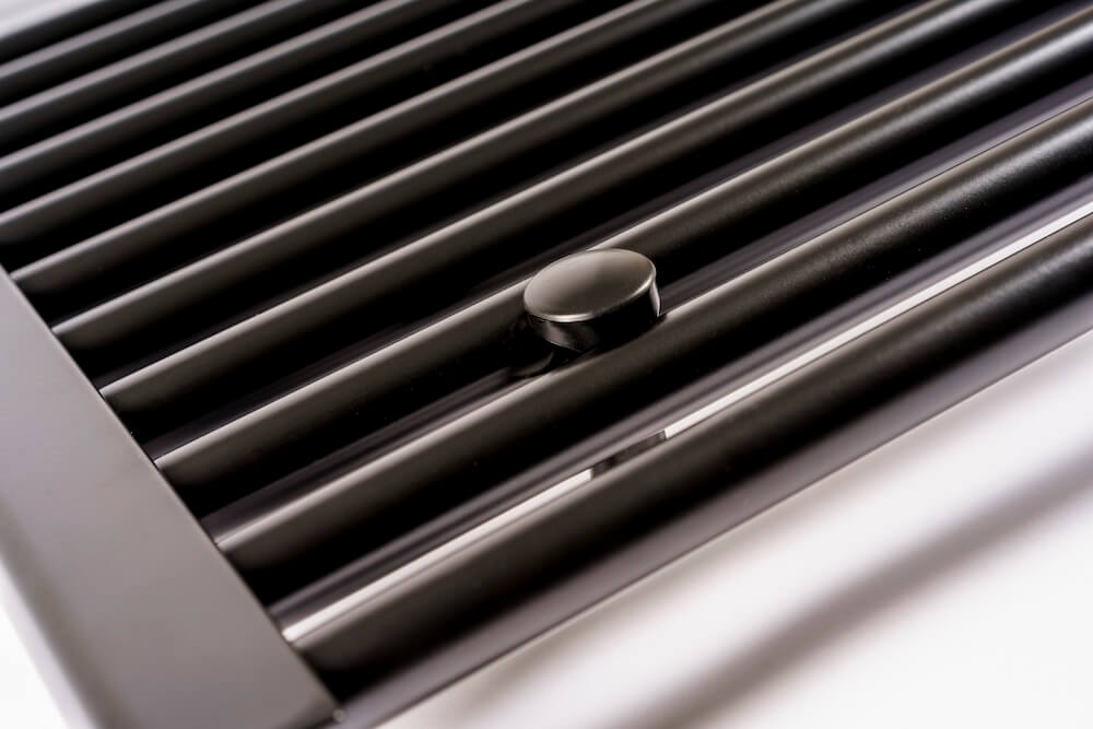 Bathroom radiator BH114E with KTX controller