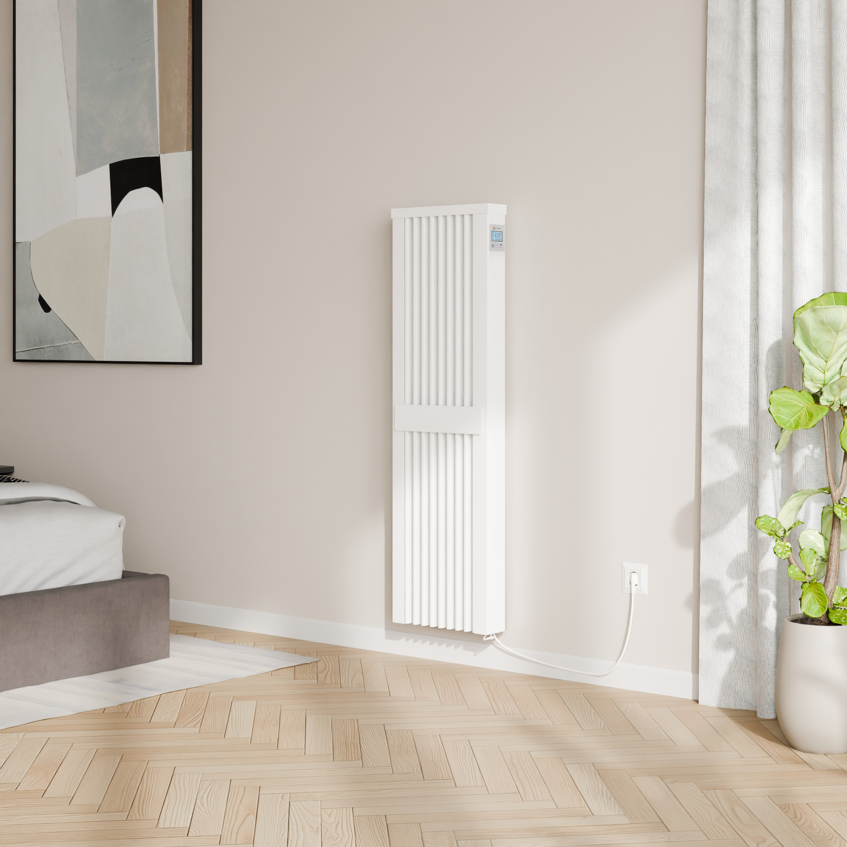 AeroFlow® Slim Tall elektrische verwarming